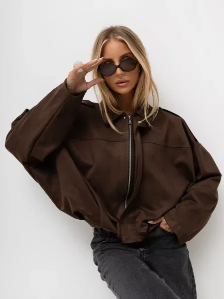 Jakna Italy Moda crna