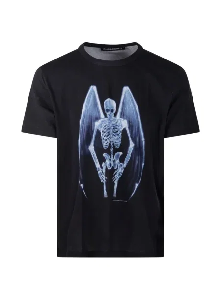 Tricou Our Legacy cu imagine negru