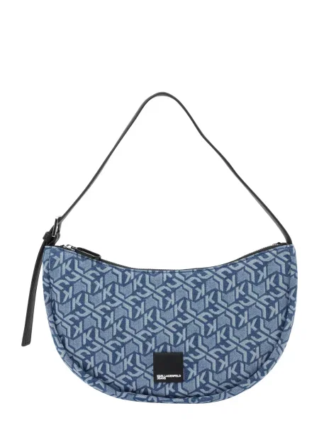 Geanta crossbody Karl Lagerfeld Jeans albastru