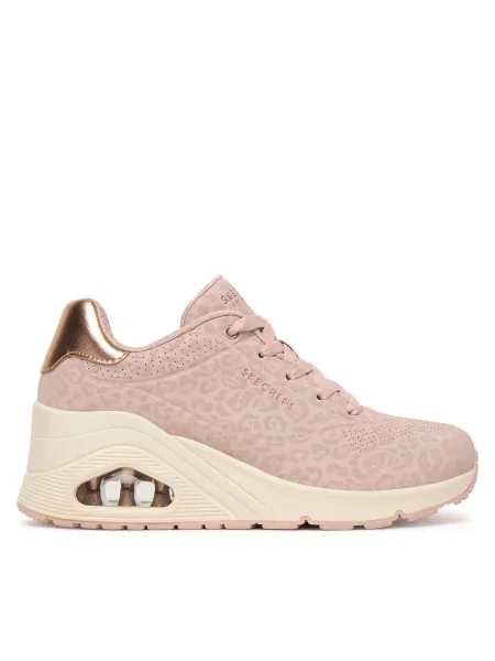 Sneakers Skechers UNO Wedge Safari Daze roz