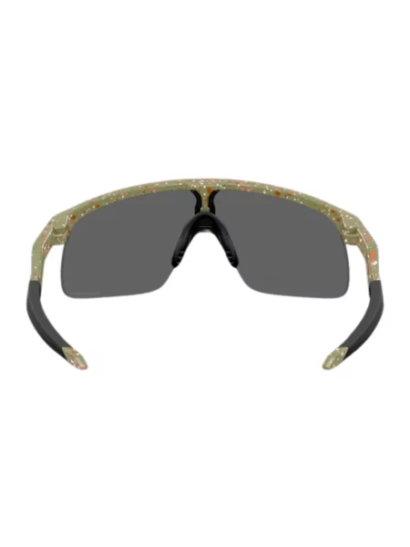 Okulary Oakley Resistor Fern Terrazo z soczewką Prizm Black dziecięce czarne