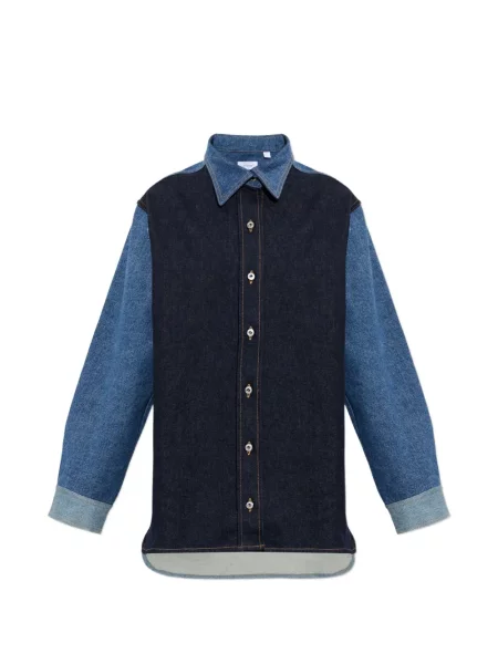 Cămașă de blugi Off-white cu imagine alb