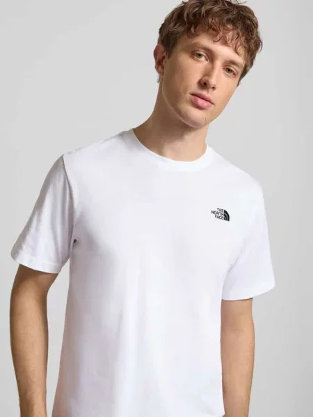 The North Face t-shirt Simple Dome biała