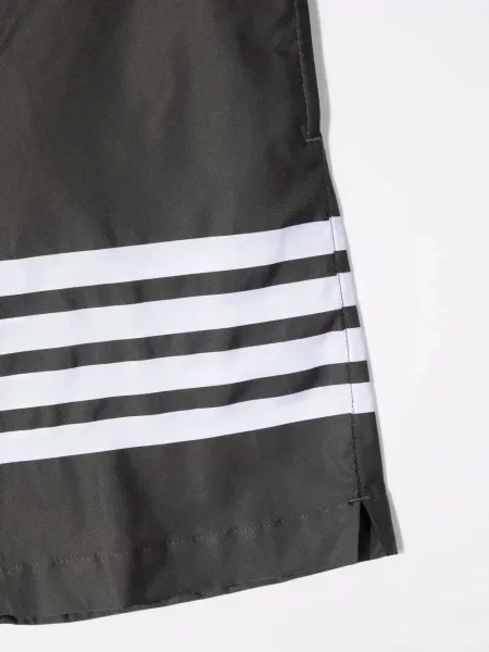 Kąpielówki dziecięce Thom Browne szare