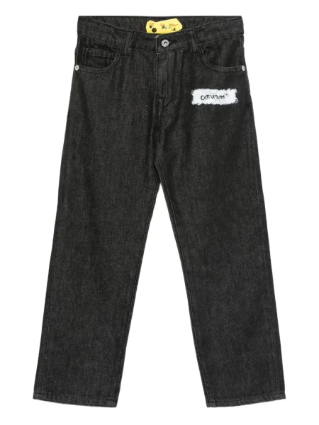 Jeansy dziecięce Off-white białe