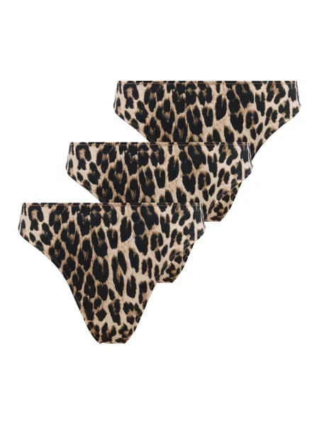 Lindex Tanga Nellie bej / maro negru