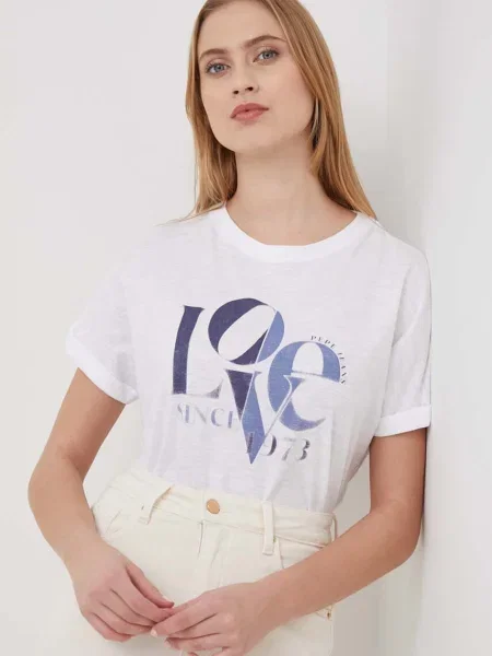 Тениска Pepe Jeans бяло