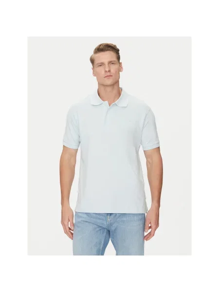 Guess Jeans Polo Γαλάζιο Regular Fit