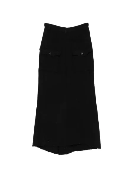 Fusta maxi Rundholz negru