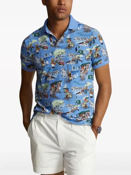 Lněná kšiltovka Polo Ralph Lauren růžová