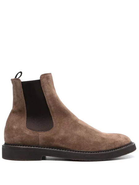 Botine Officine Creative din crep maro