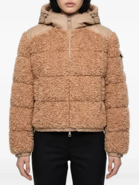 Ursuleț de pluș geacă Moncler maro