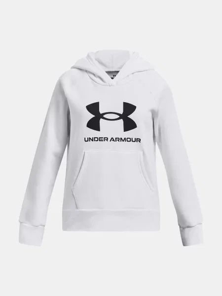 Geacă copii Under Armour alb