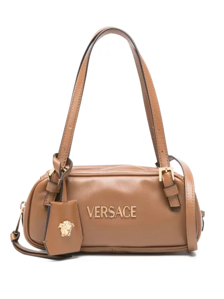 Top Versace cu autograf maro