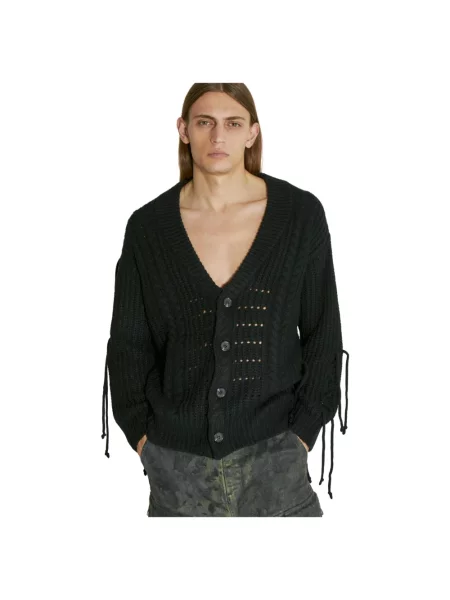 Kardigan Guess wełniany czarny