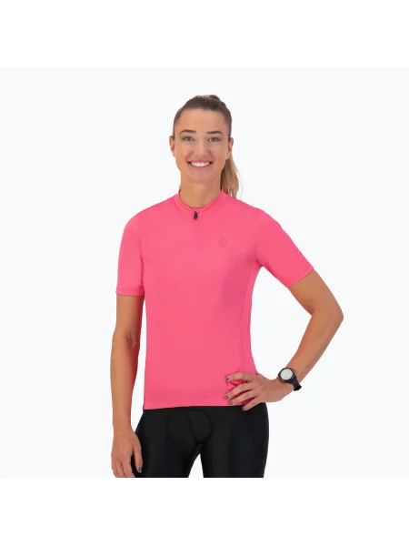 Olcsóbban. Női kerékpáros póló Rogelli Core pink. Méret: S rózsaszín