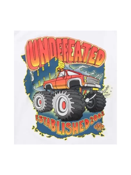 Lung tricou Undefeated alb