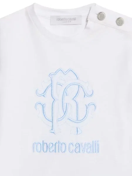 Koszulka dziecięca Roberto Cavalli biała