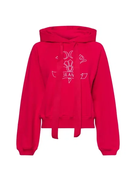 Joop! Jeans Bluza Z Kapturem rot czerwona