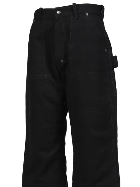 Cu centură pantaloni Dear Boro negru