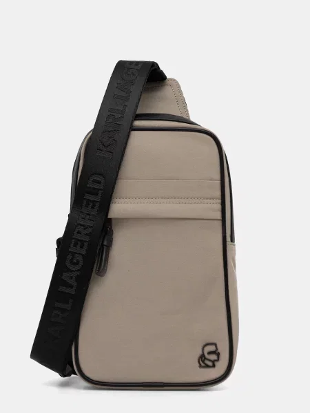 Torbica za okoli pasu Karl Lagerfeld zelena