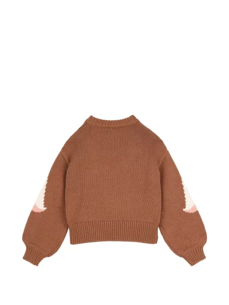 Sweter dziecięcy Chloe brązowy