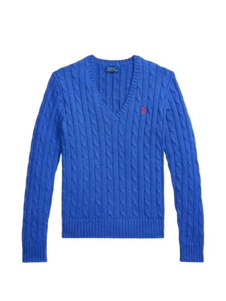 Matlasat sneakerși Polo Ralph Lauren cu autograf de catifea cord albastru