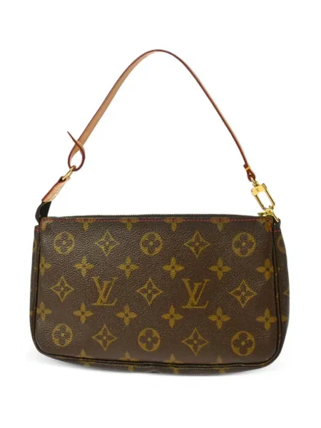Kabelka Louis Vuitton Pre-owned hnědá