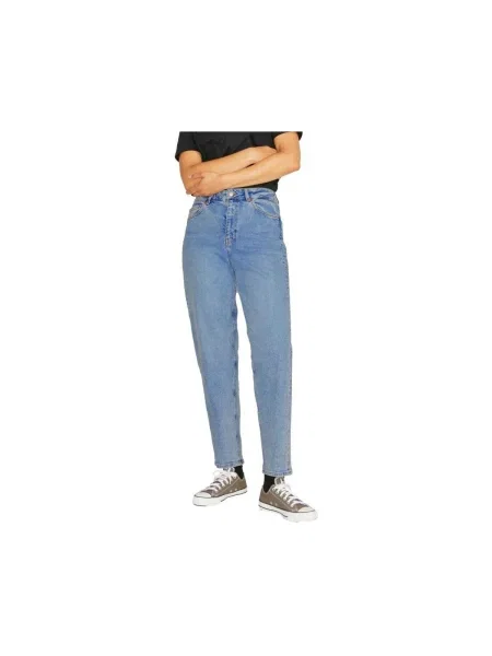 Mom džínsy Jjxx modrá
