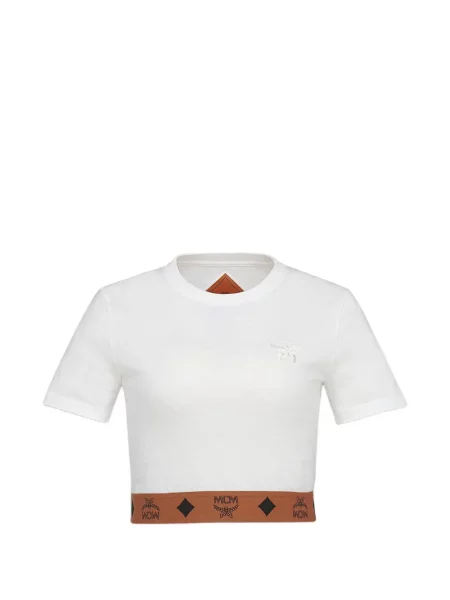 Decupat tricou Mcm alb