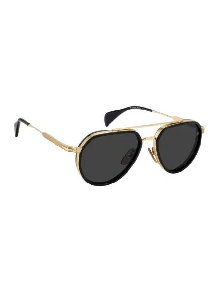 Eyewear by David Beckham Akcesoria unisex ONE SIZE Pilot Okulary czarny
