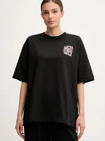 Тениска Emporio Armani дамска черно