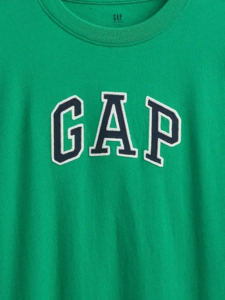 Tricou copii Gap verde