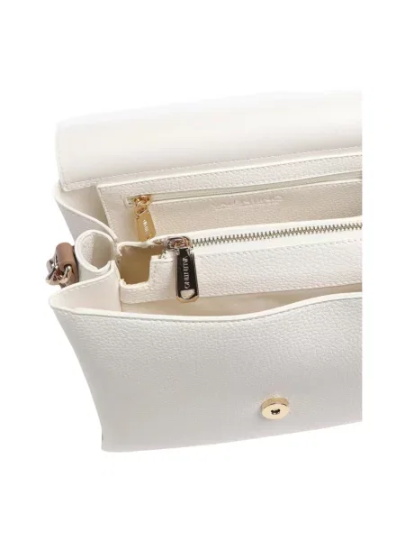 Valentino by Mario Valentino Torebki Kobieta ONE SIZE Skóra Alexia Crossbody Bag biały