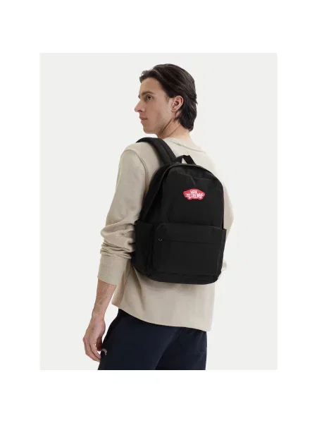 VANS Rucsac Old Skool Groom roz / negru alb