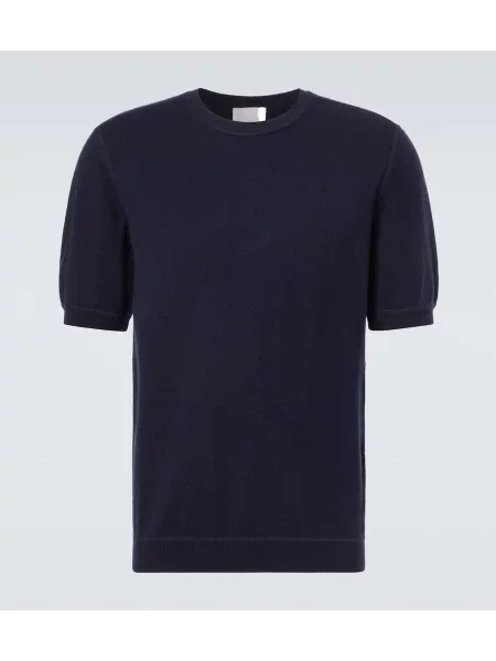 Pulover Allude din cașmir albastru