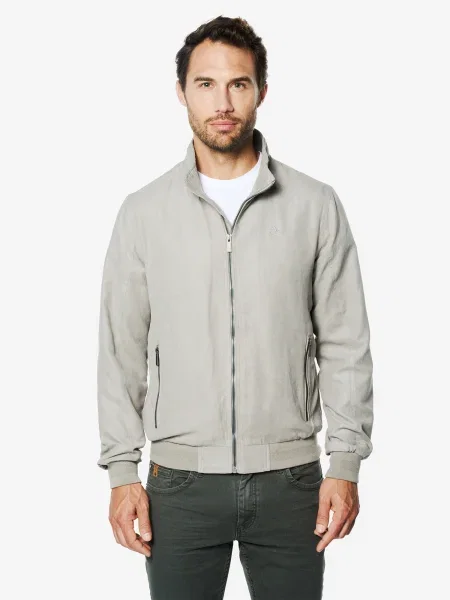 KOROSHI Geacă de primăvară-toamnă piatră gri