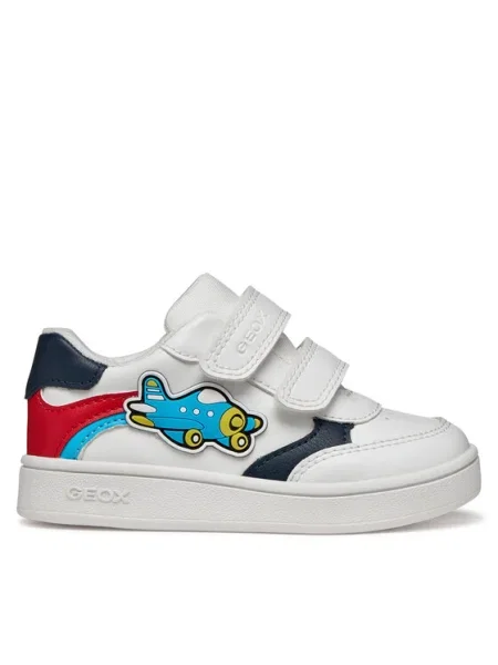 Geox Sneakersy B Eclyper Boy M biela