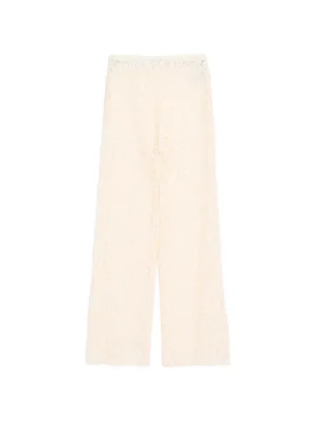 Pantaloni Valentino Garavani din dantelă