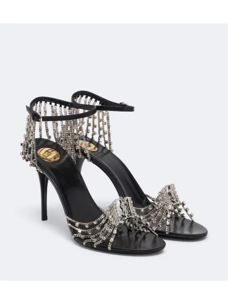 Sandale Saint Laurent din piele