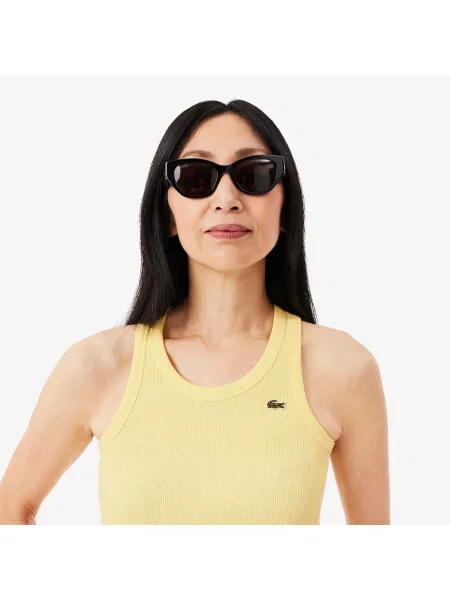 Топ Lacoste желтый