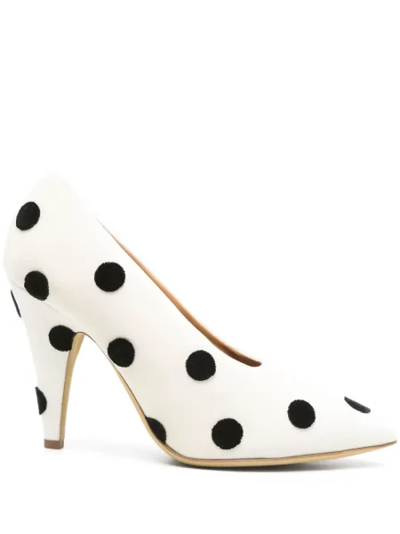 Pantofi cu toc Moschino cu buline