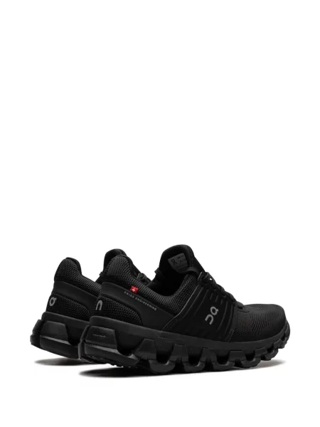 Sneakerși On plasă negru