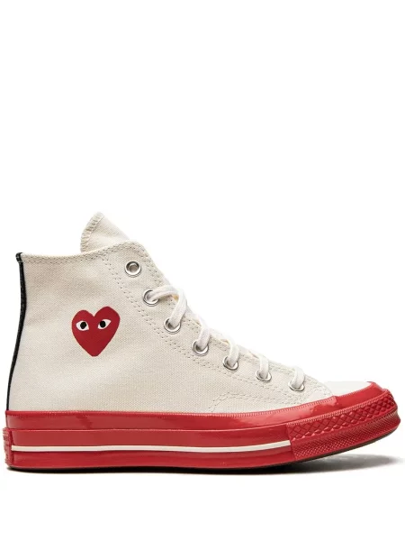 Sneakerși Converse alb