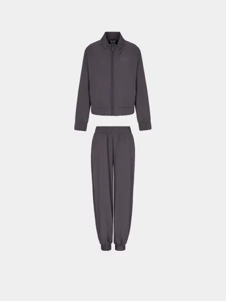 Костюмный спортивный костюм Ea7 серый