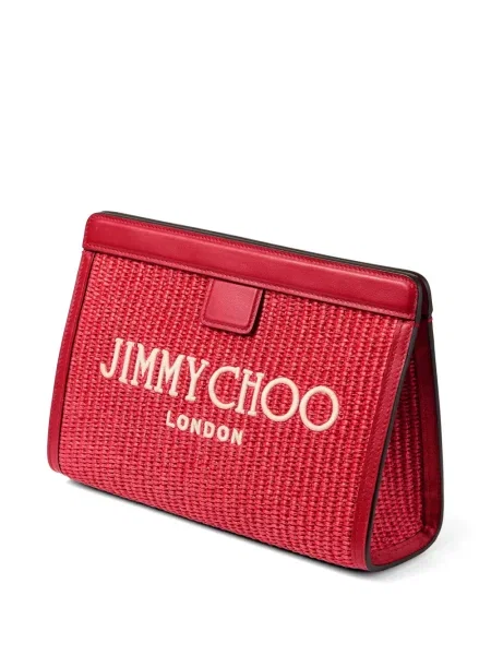Geantă plic Jimmy Choo roșu