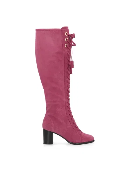 Botki Alberta Ferretti fioletowe
