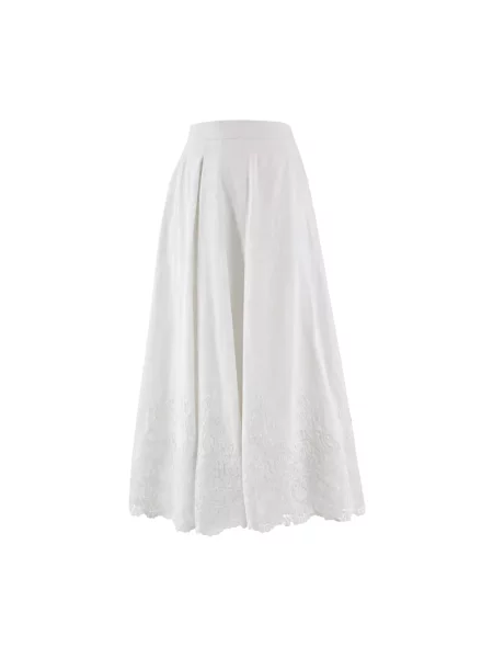 Długa spódnica maxi Ermanno Scervino biała