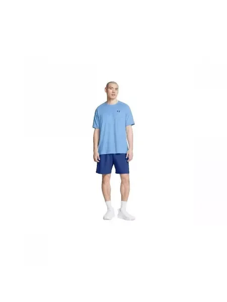 Šortky Under Armour s autogramom modrá