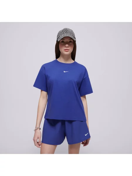 Nike T-Shirt G Nsw Tee Boxy Essntl Lbr Girl niebieska